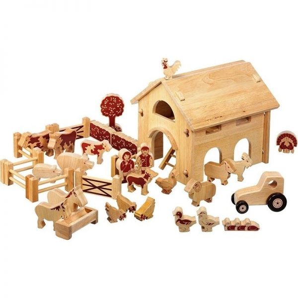Lanka Kade Wooden Deluxe Farm and Barn with Natural Characters